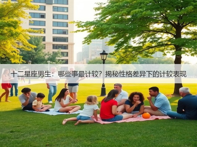 十二星座男生:哪些事最计较?揭秘性格差异下的计较表现(图2) 十二星座男生:哪些事最计较?揭秘性格差异下的计较表现(图2)