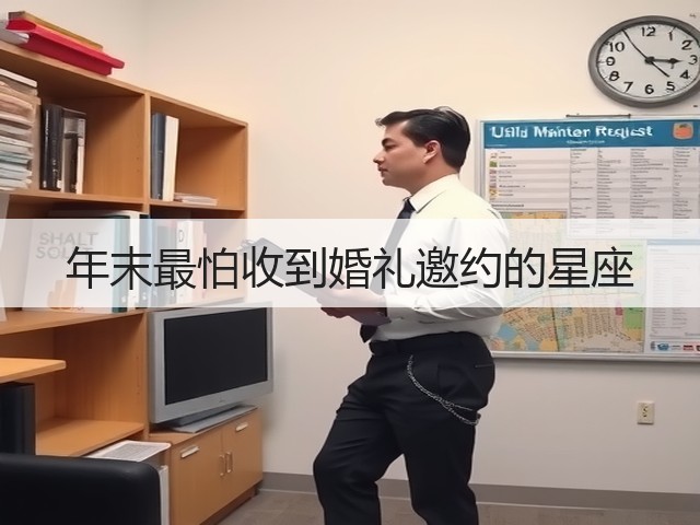 年末最怕收到婚礼邀约的星座(图2) 年末最怕收到婚礼邀约的星座(图2)