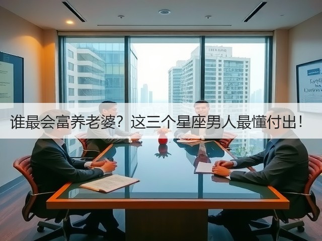 谁最会富养老婆?这三个星座男人最懂付出!(图2) 谁最会富养老婆?这三个星座男人最懂付出!(图2)
