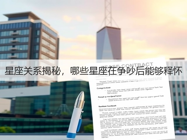 星座关系揭秘,哪些星座在争吵后能够释怀(图1) 星座关系揭秘,哪些星座在争吵后能够释怀(图1)