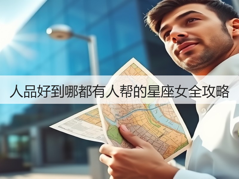 人品好到哪都有人帮的星座女全攻略