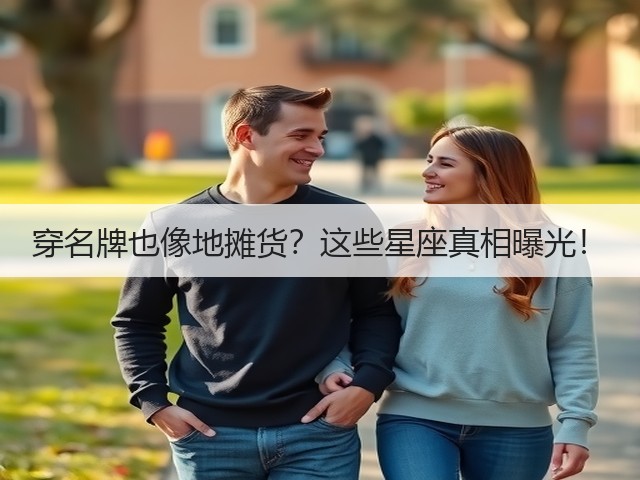穿名牌也像地摊货？这些星座真相曝光！(图3)
