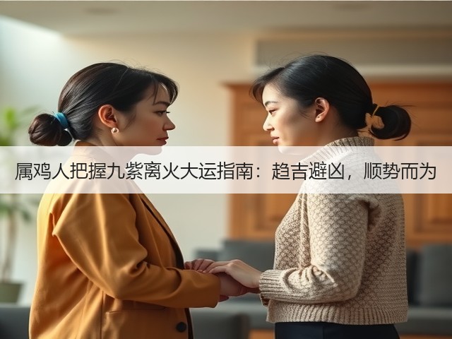 属鸡人把握九紫离火大运指南:趋吉避凶,顺势而为(图2) 属鸡人把握九紫离火大运指南:趋吉避凶,顺势而为(图2)