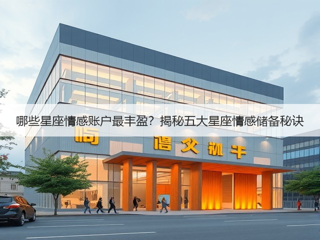 哪些星座情感账户最丰盈?揭秘五大星座情感储备秘诀(图3) 哪些星座情感账户最丰盈?揭秘五大星座情感储备秘诀(图3)
