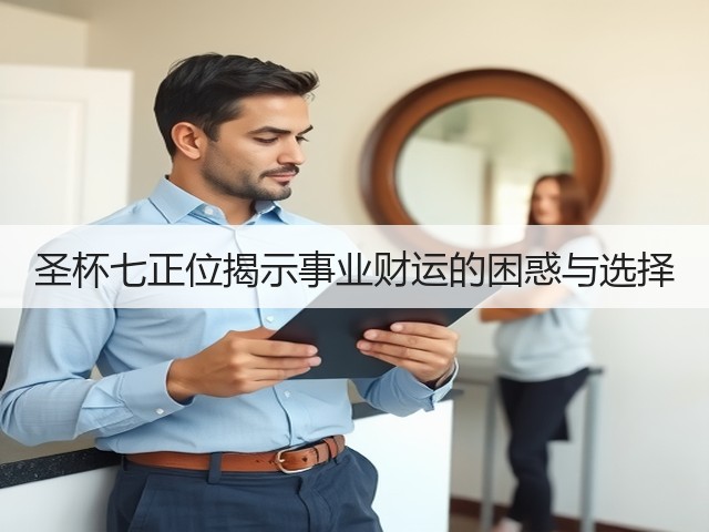 圣杯七正位揭示事业财运的困惑与选择(图1) 圣杯七正位揭示事业财运的困惑与选择(图1)