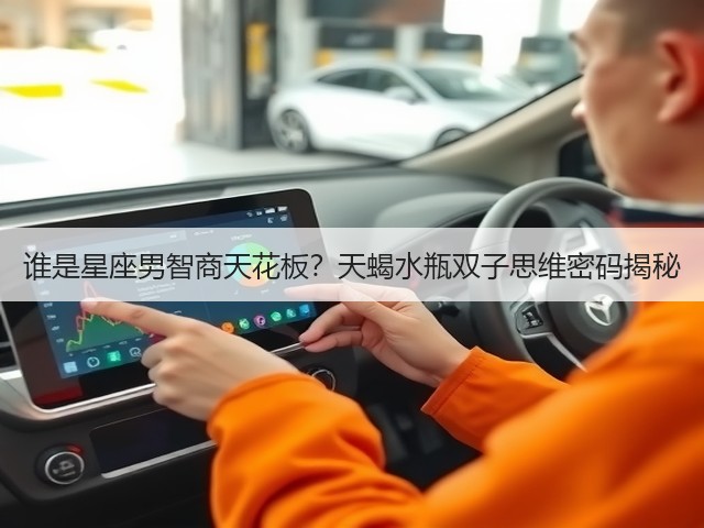 谁是星座男智商天花板？天蝎水瓶双子思维密码揭秘(图2)