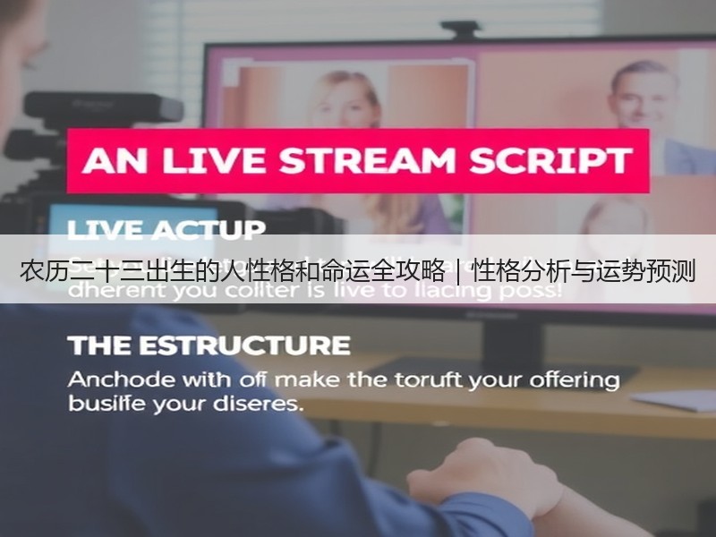 农历二十三出生的人性格和命运全攻略｜性格分析与运势预测