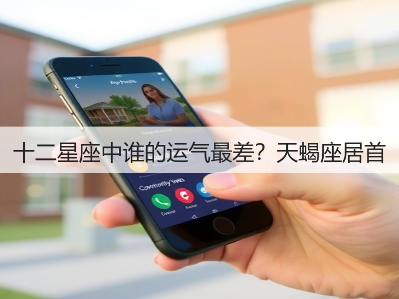 十二星座中谁的运气最差？天蝎座居首