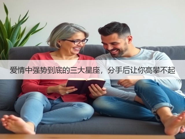 爱情中强势到底的三大星座，分手后让你高攀不起(图1)