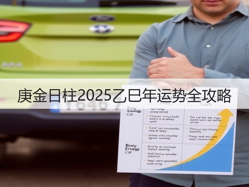 庚金日柱2025乙巳年运势全攻略