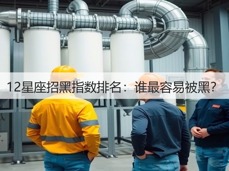 12星座招黑指数排名：谁最容易被黑？