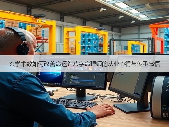 玄学术数如何改善命运？八字命理师的从业心得与传承感悟(图3)