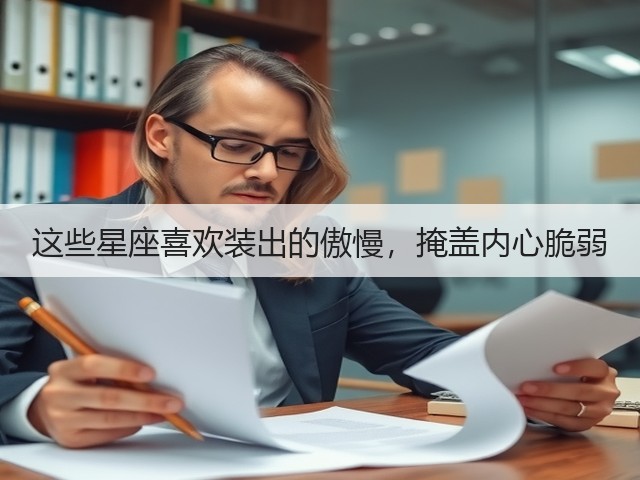 这些星座喜欢装出的傲慢,掩盖内心脆弱(图2) 这些星座喜欢装出的傲慢,掩盖内心脆弱(图2)