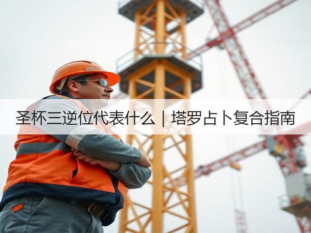 圣杯三逆位代表什么｜塔罗占卜复合指南(图2)