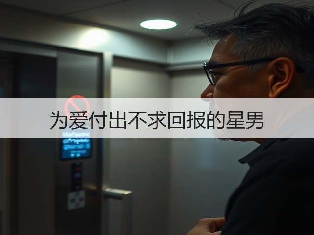 为爱付出不求回报的星男(图1)