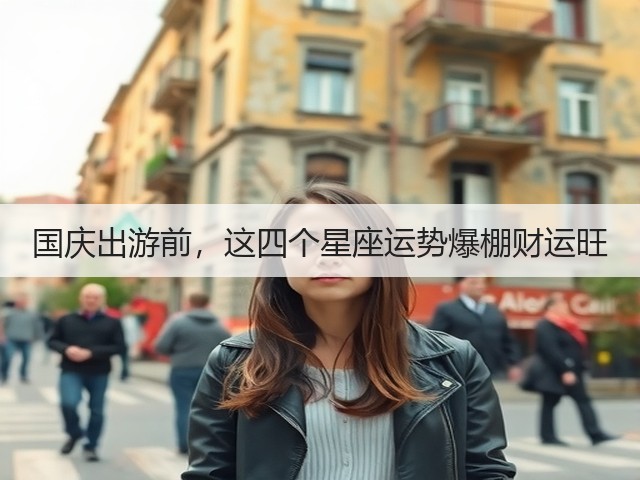 国庆出游前，这四个星座运势爆棚财运旺(图2)