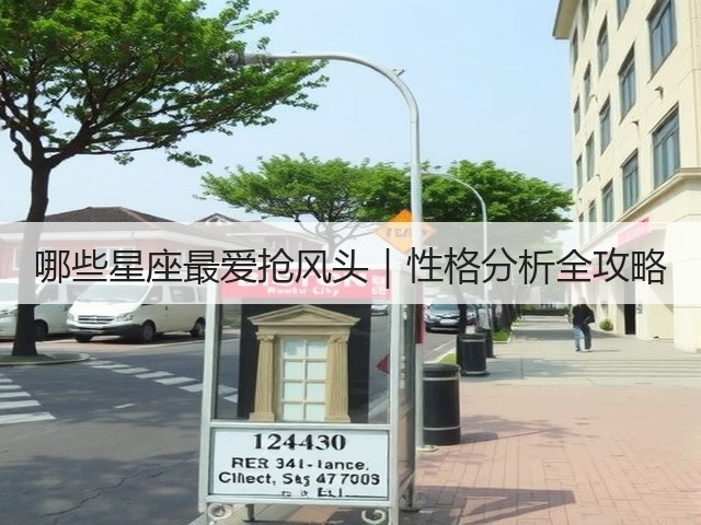 哪些星座最爱抢风头|性格分析全攻略(图1) 哪些星座最爱抢风头|性格分析全攻略(图1)