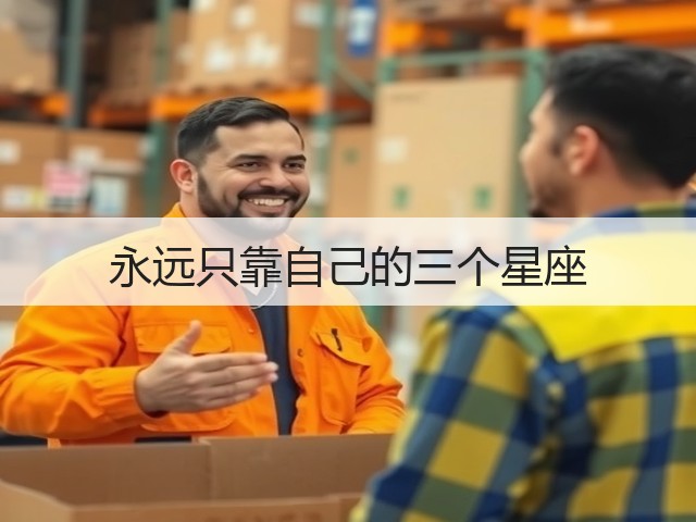 永远只靠自己的三个星座(图1)