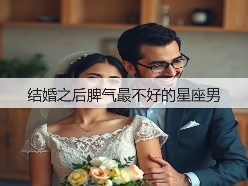 结婚之后脾气最不好的星座男