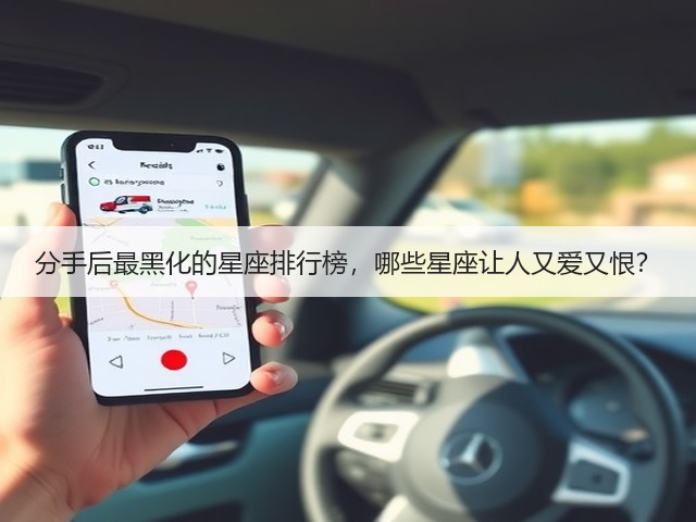 分手后最黑化的星座排行榜,哪些星座让人又爱又恨?(图1) 分手后最黑化的星座排行榜,哪些星座让人又爱又恨?(图1)
