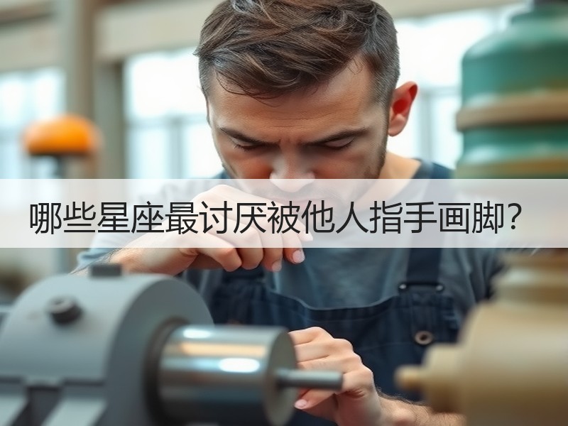 哪些星座最讨厌被他人指手画脚？