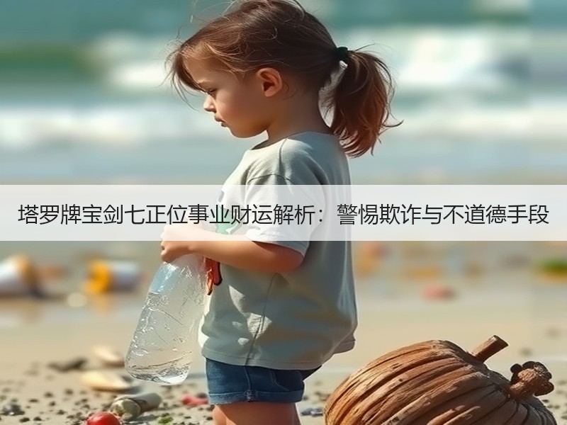 塔罗牌宝剑七正位事业财运解析：警惕欺诈与不道德手段