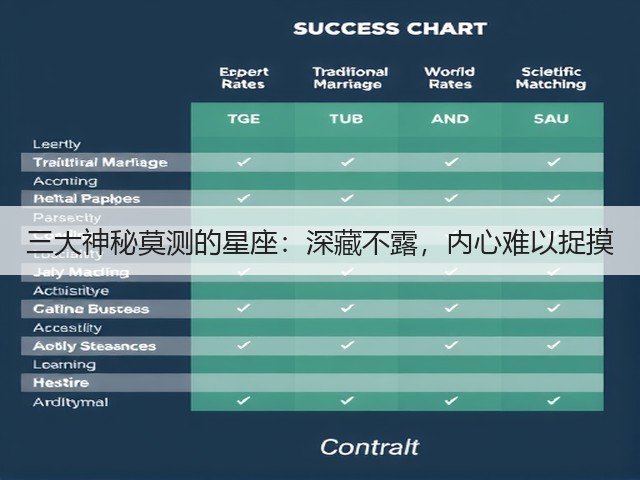 三大神秘莫测的星座:深藏不露,内心难以捉摸(图1) 三大神秘莫测的星座:深藏不露,内心难以捉摸(图1)