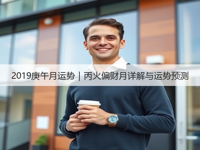 2019庚午月运势｜丙火偏财月详解与运势预测(图3)