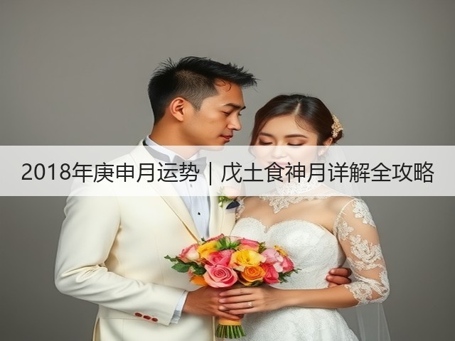 2018年庚申月运势|戊土食神月详解全攻略(图3) 2018年庚申月运势|戊土食神月详解全攻略(图3)