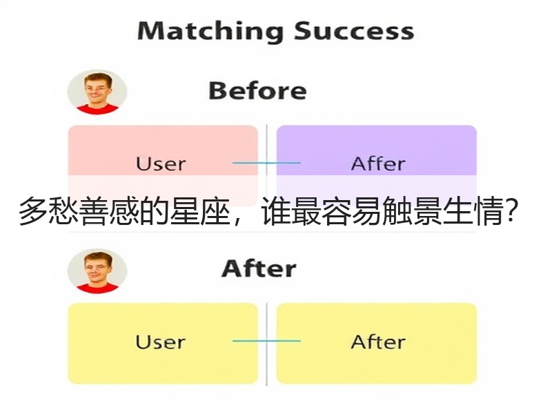 多愁善感的星座，谁最容易触景生情？