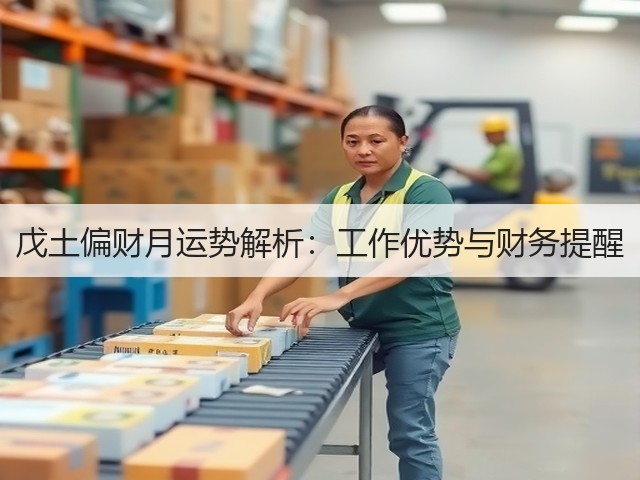 戊土偏财月运势解析:工作优势与财务提醒(图3) 戊土偏财月运势解析:工作优势与财务提醒(图3)