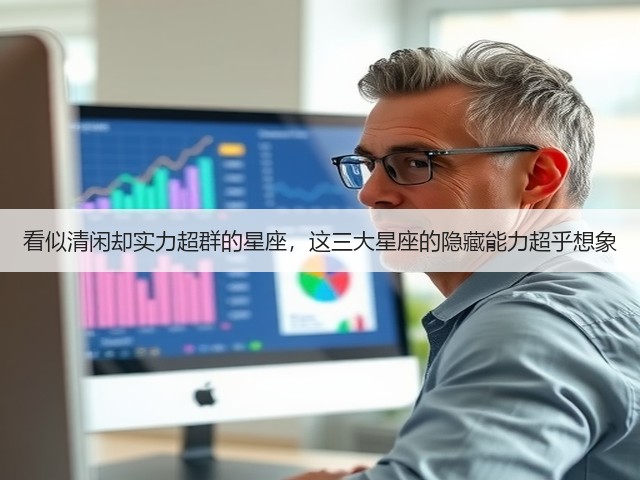 看似清闲却实力超群的星座，这三大星座的隐藏能力超乎想象(图3)