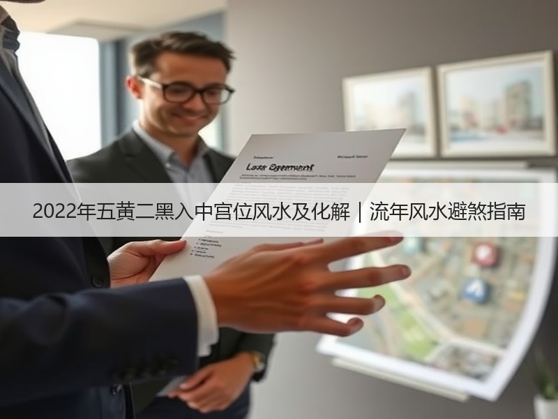2022年五黄二黑入中宫位风水及化解｜流年风水避煞指南