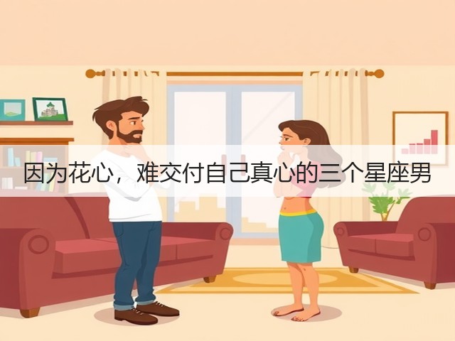 因为花心,难交付自己真心的三个星座男(图2) 因为花心,难交付自己真心的三个星座男(图2)