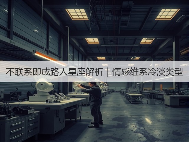 不联系即成路人星座解析|情感维系冷淡类型(图1) 不联系即成路人星座解析|情感维系冷淡类型(图1)