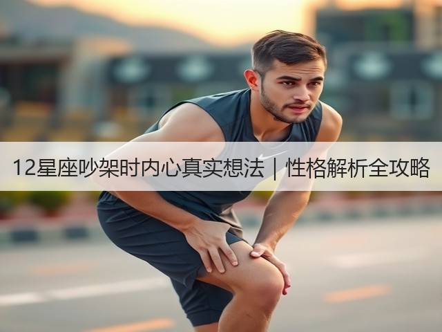 12星座吵架时内心真实想法|性格解析全攻略(图2) 12星座吵架时内心真实想法|性格解析全攻略(图2)