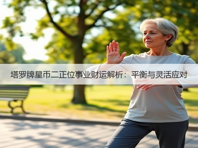 塔罗牌星币二正位事业财运解析：平衡与灵活应对(图1)
