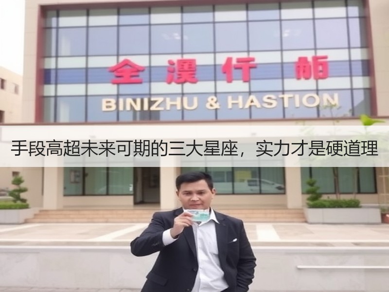 手段高超未来可期的三大星座，实力才是硬道理