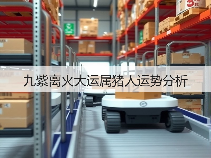 九紫离火大运属猪人运势分析