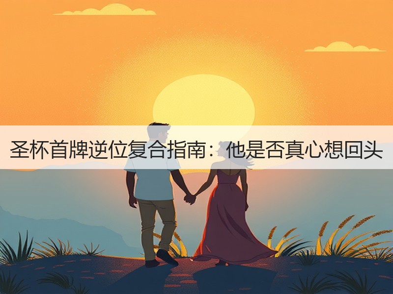 圣杯首牌逆位复合指南：他是否真心想回头