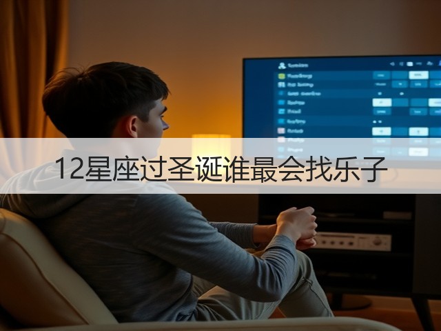 12星座过圣诞谁最会找乐子(图2)