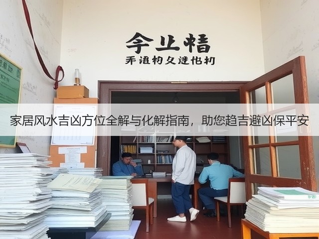 家居风水吉凶方位全解与化解指南,助您趋吉避凶保平安(图1) 家居风水吉凶方位全解与化解指南,助您趋吉避凶保平安(图1)