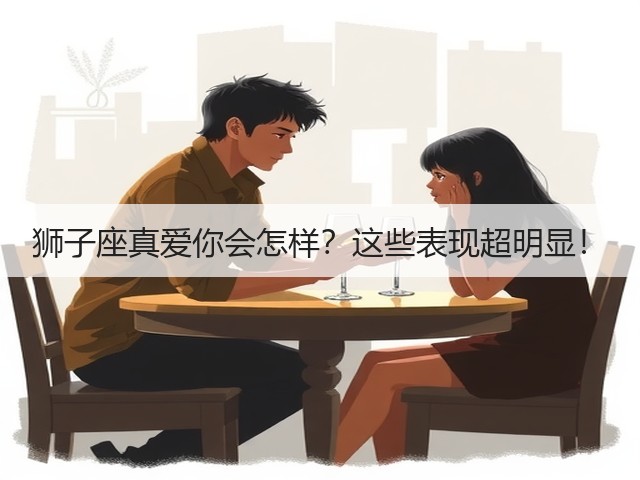 狮子座真爱你会怎样？这些表现超明显！(图3)