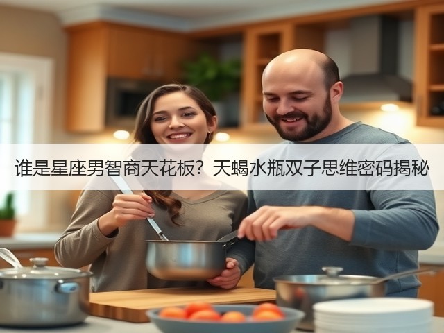 谁是星座男智商天花板？天蝎水瓶双子思维密码揭秘(图3)