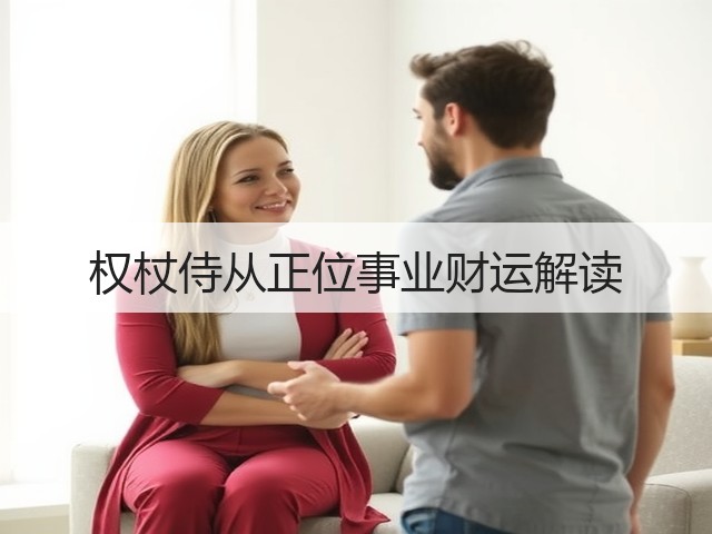 权杖侍从正位事业财运解读(图2)