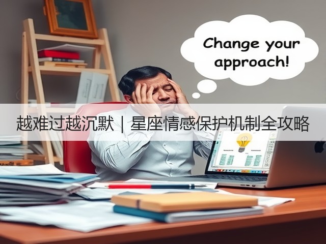越难过越沉默|星座情感保护机制全攻略(图3) 越难过越沉默|星座情感保护机制全攻略(图3)