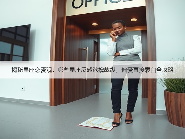 揭秘星座恋爱观:哪些星座反感欲擒故纵,偏爱直接表白全攻略(图3) 揭秘星座恋爱观:哪些星座反感欲擒故纵,偏爱直接表白全攻略(图3)