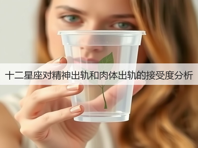 十二星座对精神出轨和肉体出轨的接受度分析