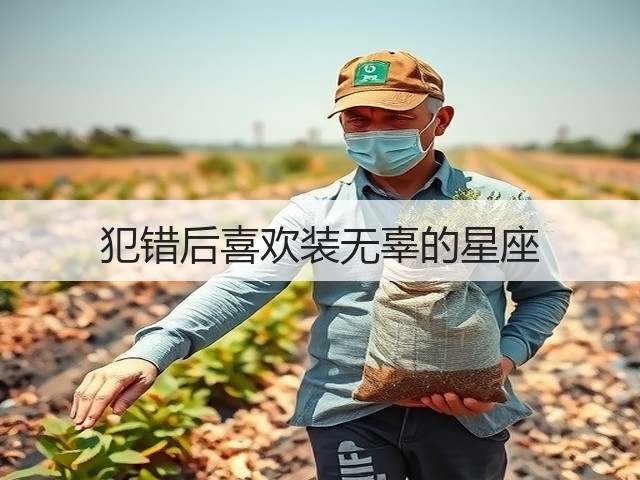 犯错后喜欢装无辜的星座(图1)