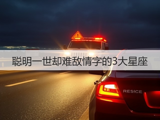 聪明一世却难敌情字的3大星座(图1)